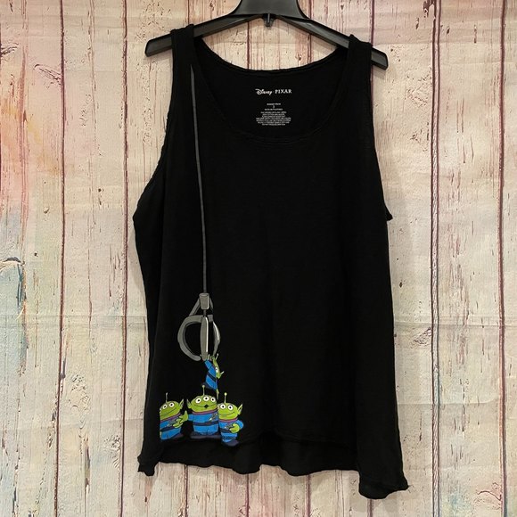 Disney Tops - Disney Pixar Toy Story Little Green Aliens Tank Top - 3
